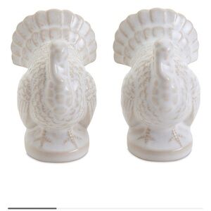 NWT Haven Turkey Salt & Pepper Shakers